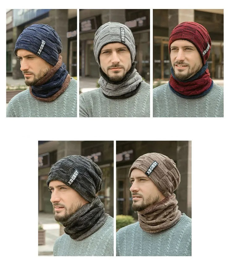 Milan - Ensemble d'hiver avec écharpe et bonnet pour un look stylé