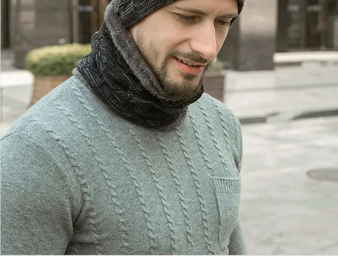 Milan - Ensemble d'hiver avec écharpe et bonnet pour un look stylé