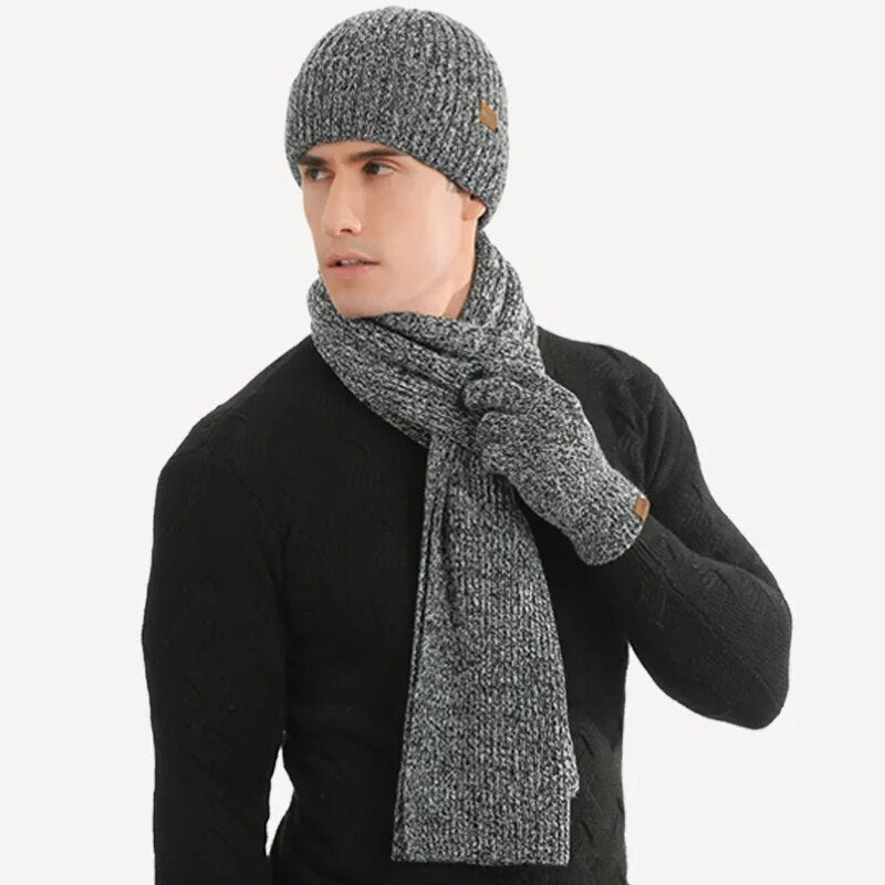 Max - Ensemble Cool Winter avec bonnet, écharpe et gants