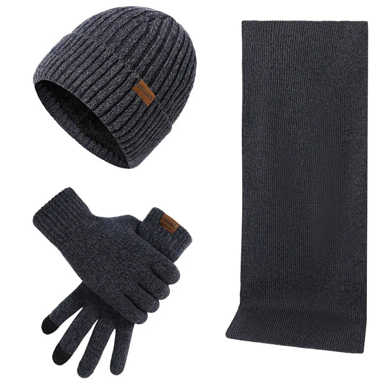 Max - Ensemble Cool Winter avec bonnet, écharpe et gants