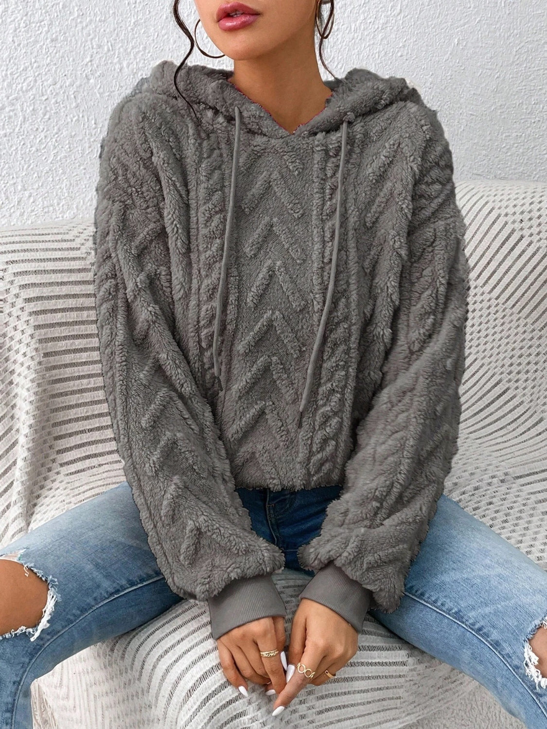 Annalena | Sweat à capuche d'hiver classique et élégant