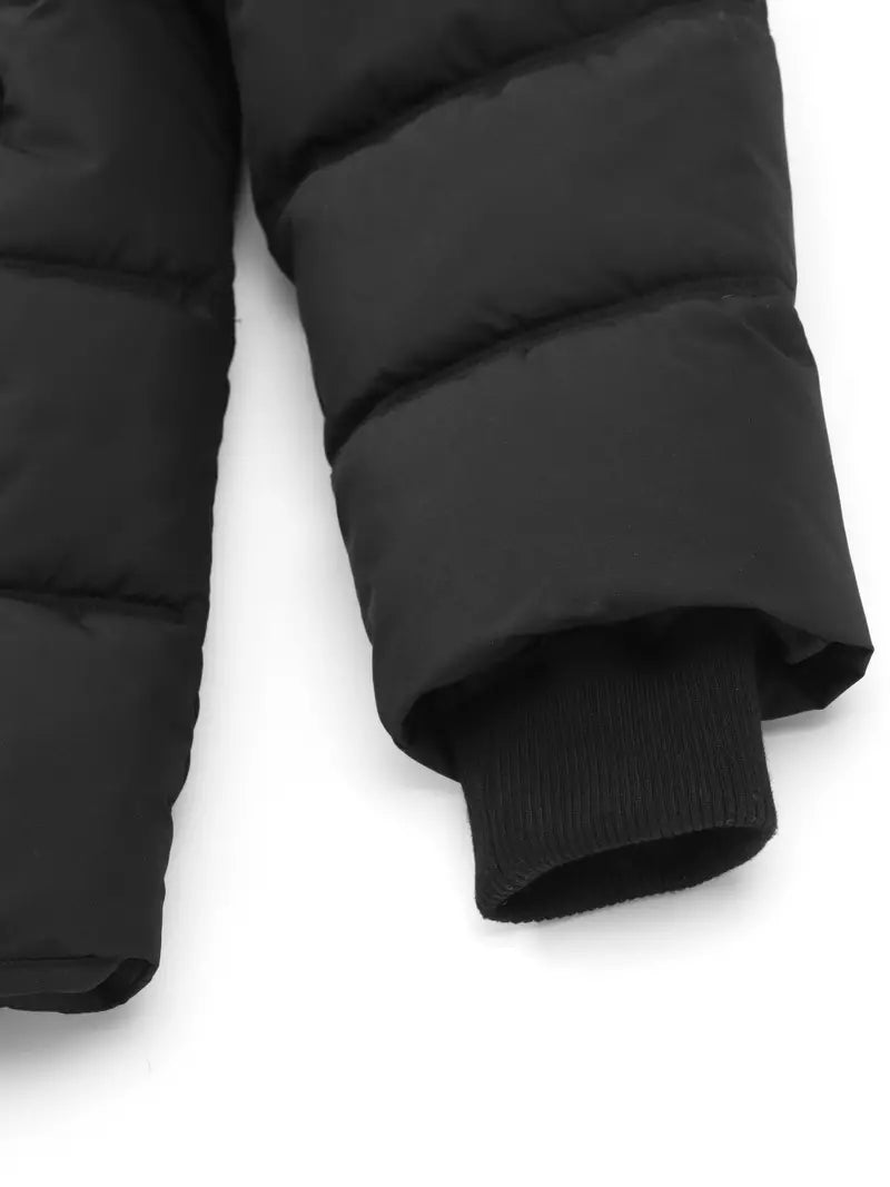 Veste d'hiver pour hommes - Manteau matelassé - Projet Paris - Protection contre l'humidité - Confort