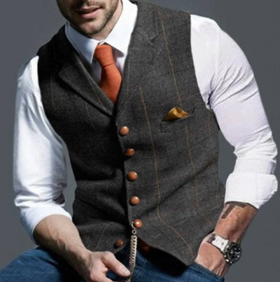 Gilet élégant pour hommes - Style raffiné