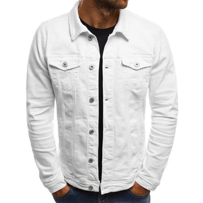 Veste en denim casual Brian - pour hommes - Projet Paris - Style décontracté - Confort et durabilité