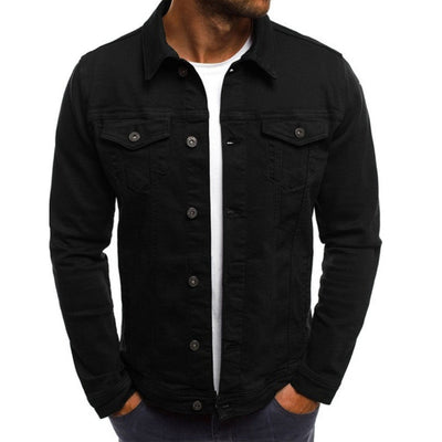 Veste en denim casual Brian - pour hommes - Projet Paris - Style décontracté - Confort et durabilité