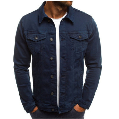 Veste en denim casual Brian - pour hommes - Projet Paris - Style décontracté - Confort et durabilité