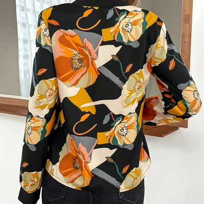 Irene - Blouse Élégante à Imprimé Floral pour Femme