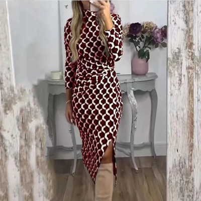 Paulinka - Robe à motifs chic pour femmes