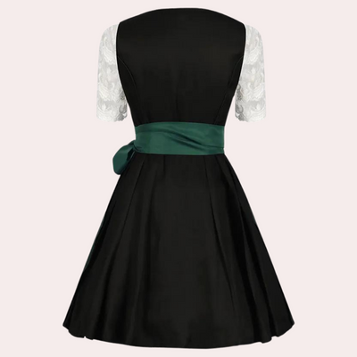 Andrina - Robe Oktoberfest pour femmes avec manches en dentelle