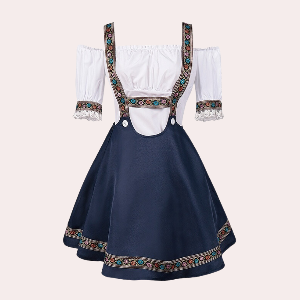 Briana - Robe mi-longue élégante pour femme Oktoberfest