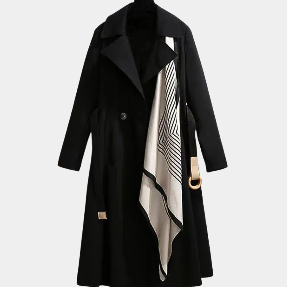 Aurembiaix - Trench-coat élégant pour femmes avec ceinture