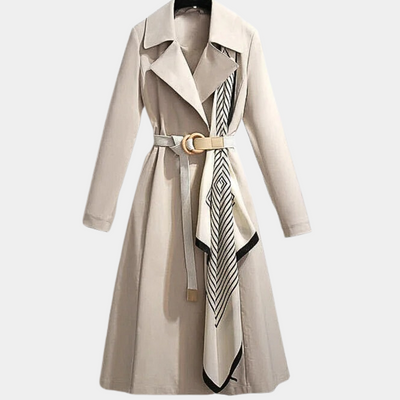 Aurembiaix - Trench-coat élégant pour femmes avec ceinture