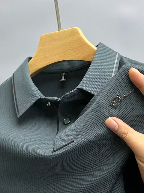 Polo classique de performance pour hommes - Confort et style - Projet Paris - Idéal pour le sport et les loisirs - Disponible en plusieurs tailles