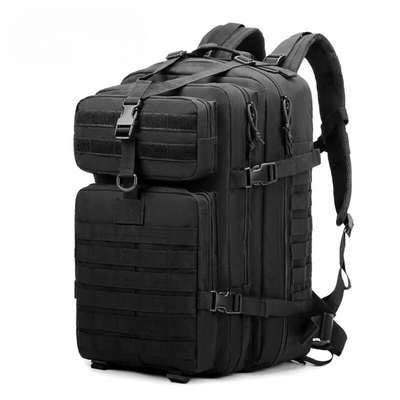 Sac à dos tactique - Imperméable avec système MOLLE - Projet Paris - Durable et modulable pour toutes les conditions - Idéal pour les activités en plein air