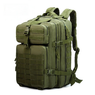 Sac à dos tactique - Imperméable avec système MOLLE - Projet Paris - Durable et modulable pour toutes les conditions - Idéal pour les activités en plein air