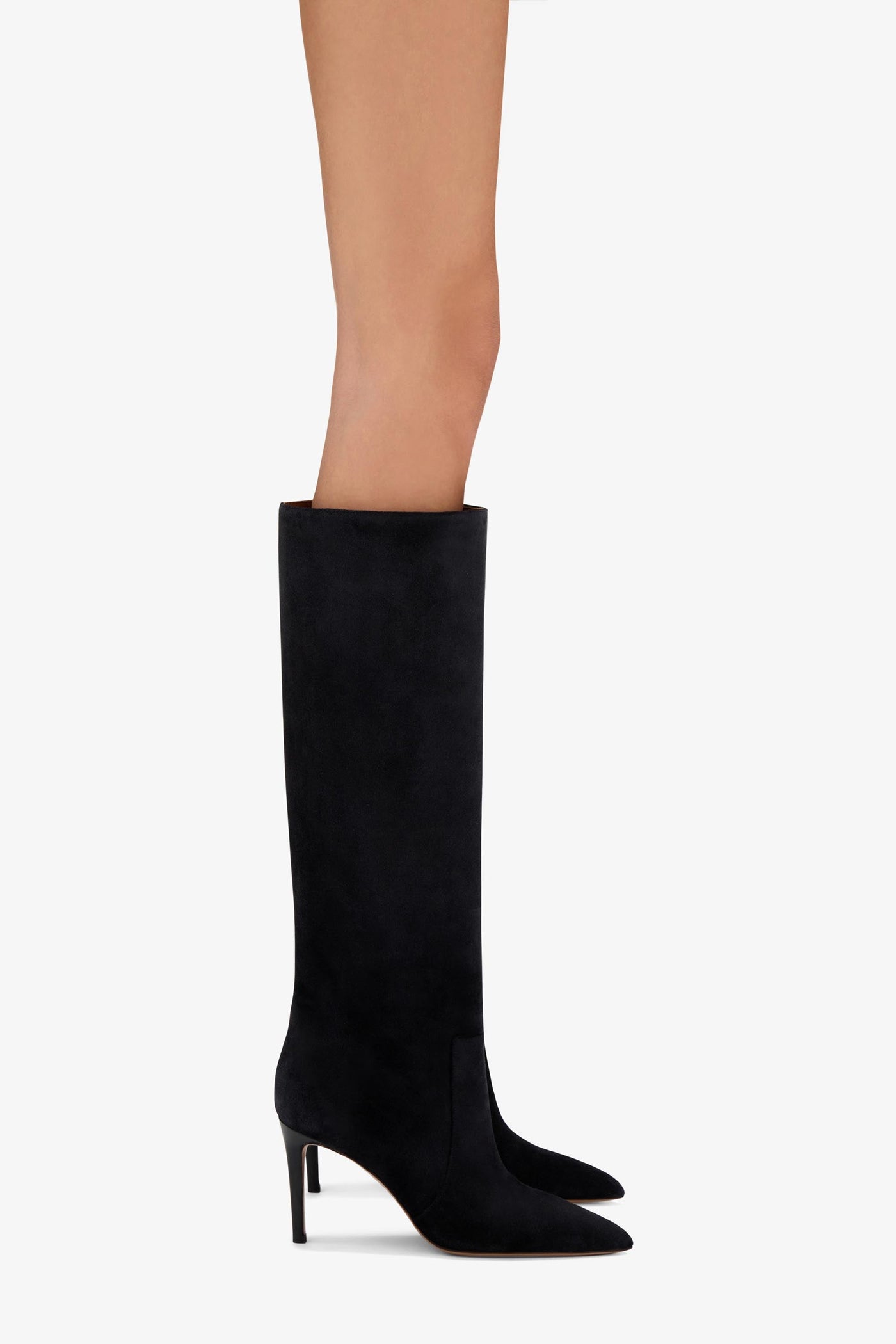 Black suede  boot