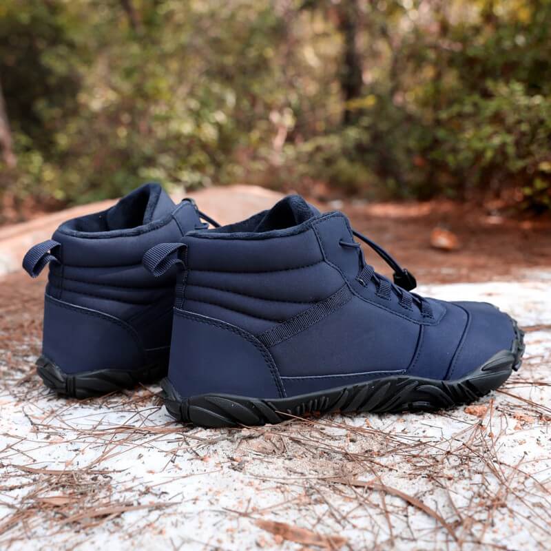 Chaussures d'hiver barefoot IceWalker - Pour marcher confortablement sur la glace - Projet Paris - Protection et confort optimal en hiver - Semelle antidérapante et isolante