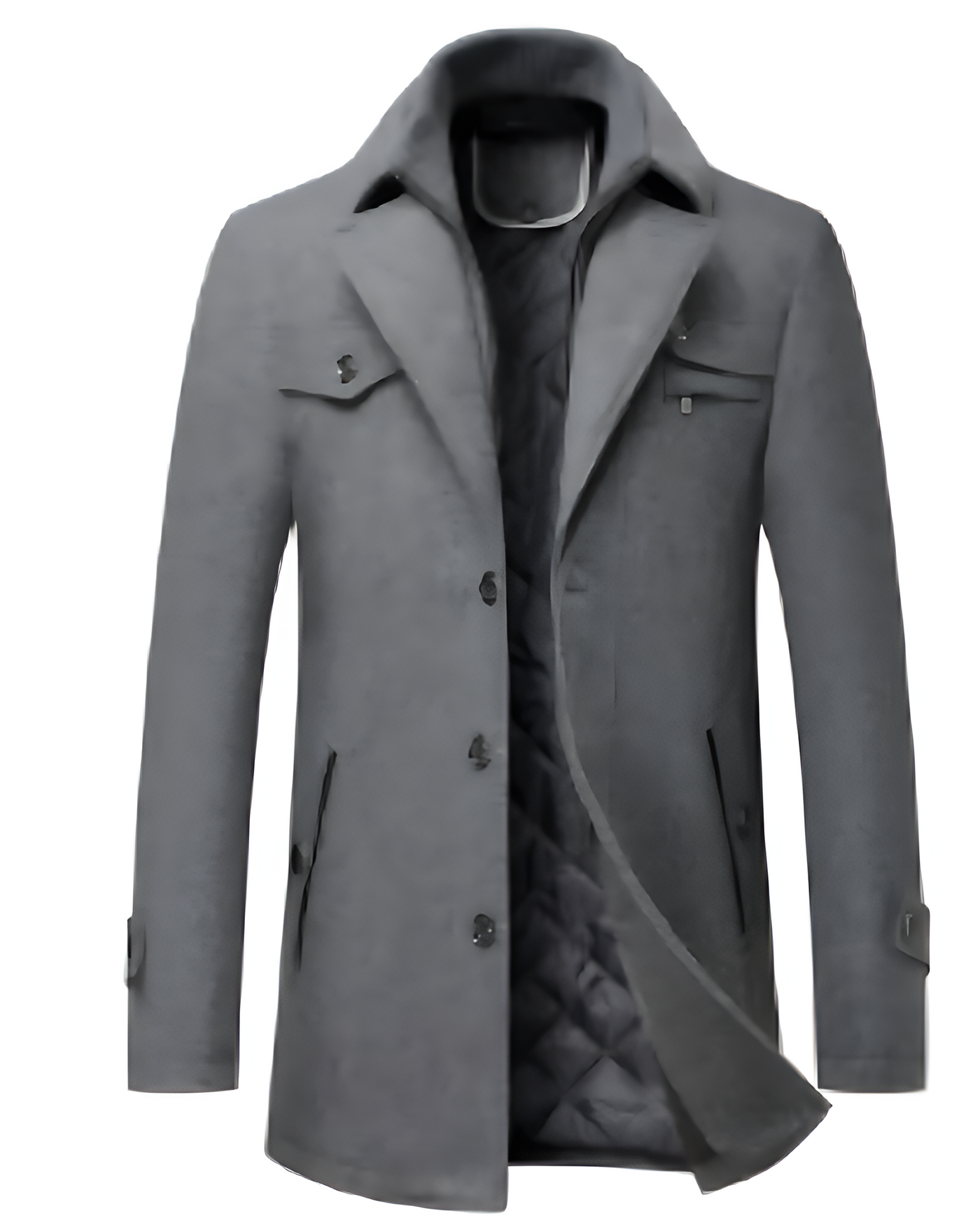 Trench-coat élégant pour hommes - Projet Paris - Style sophistiqué - Protection contre la pluie - Confort et classe