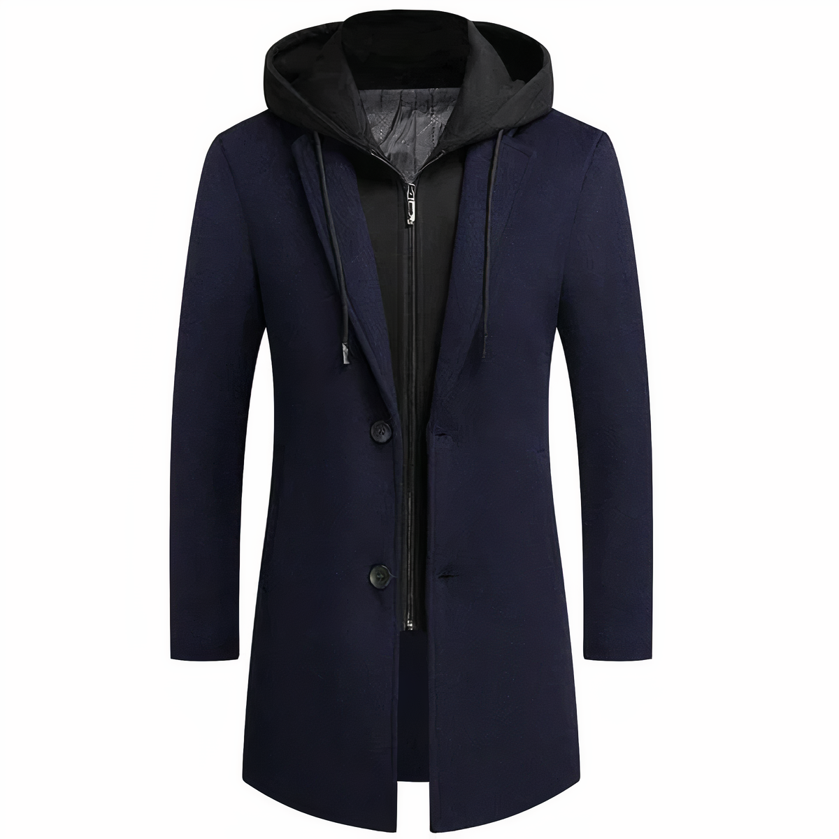 Lucas - Trench-coat en laine pour homme