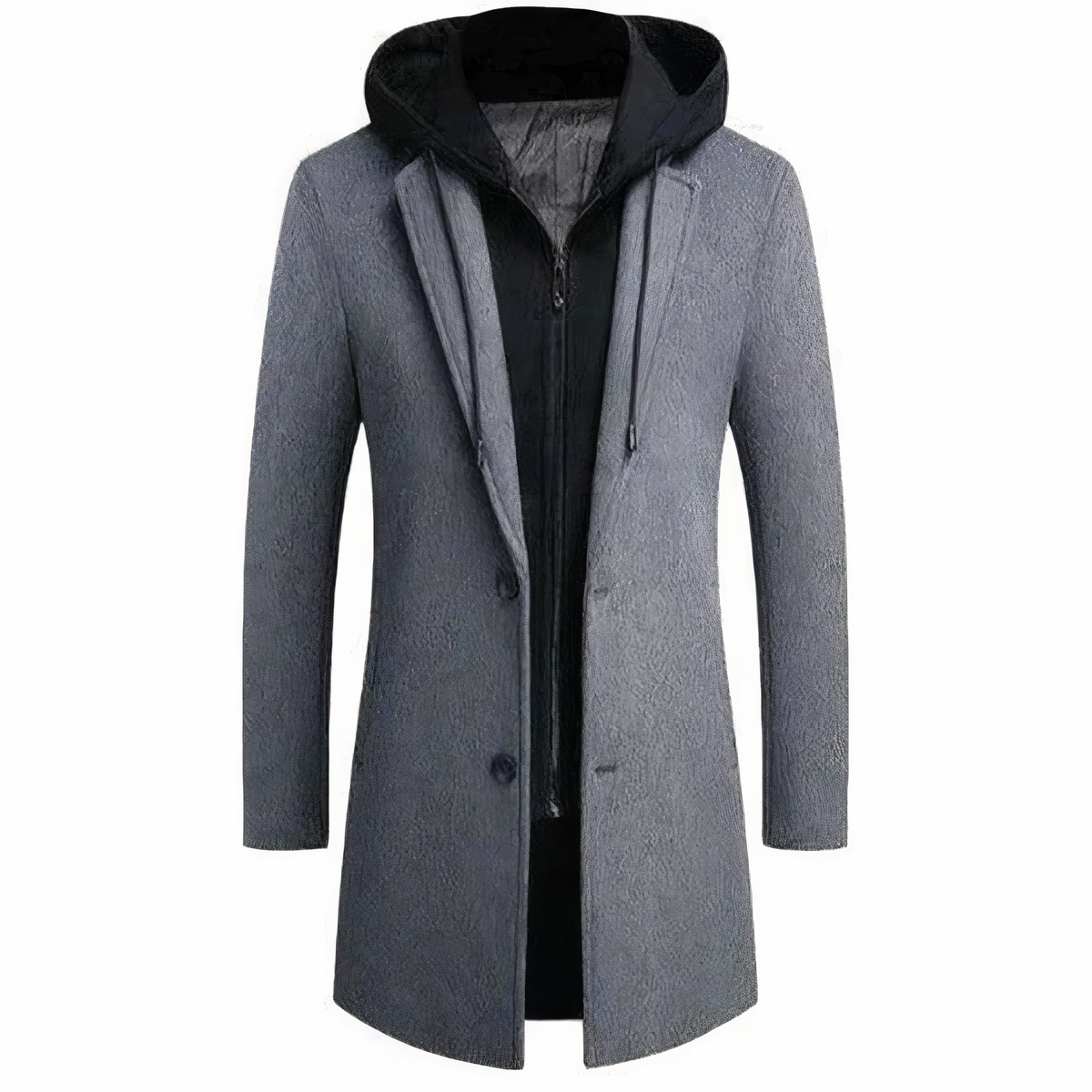 Lucas - Trench-coat en laine pour homme