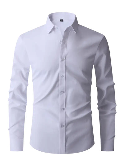 Chemise semi-formelle pour hommes - Polyvalente pour toutes les occasions - Projet Paris - Style chic et confortable