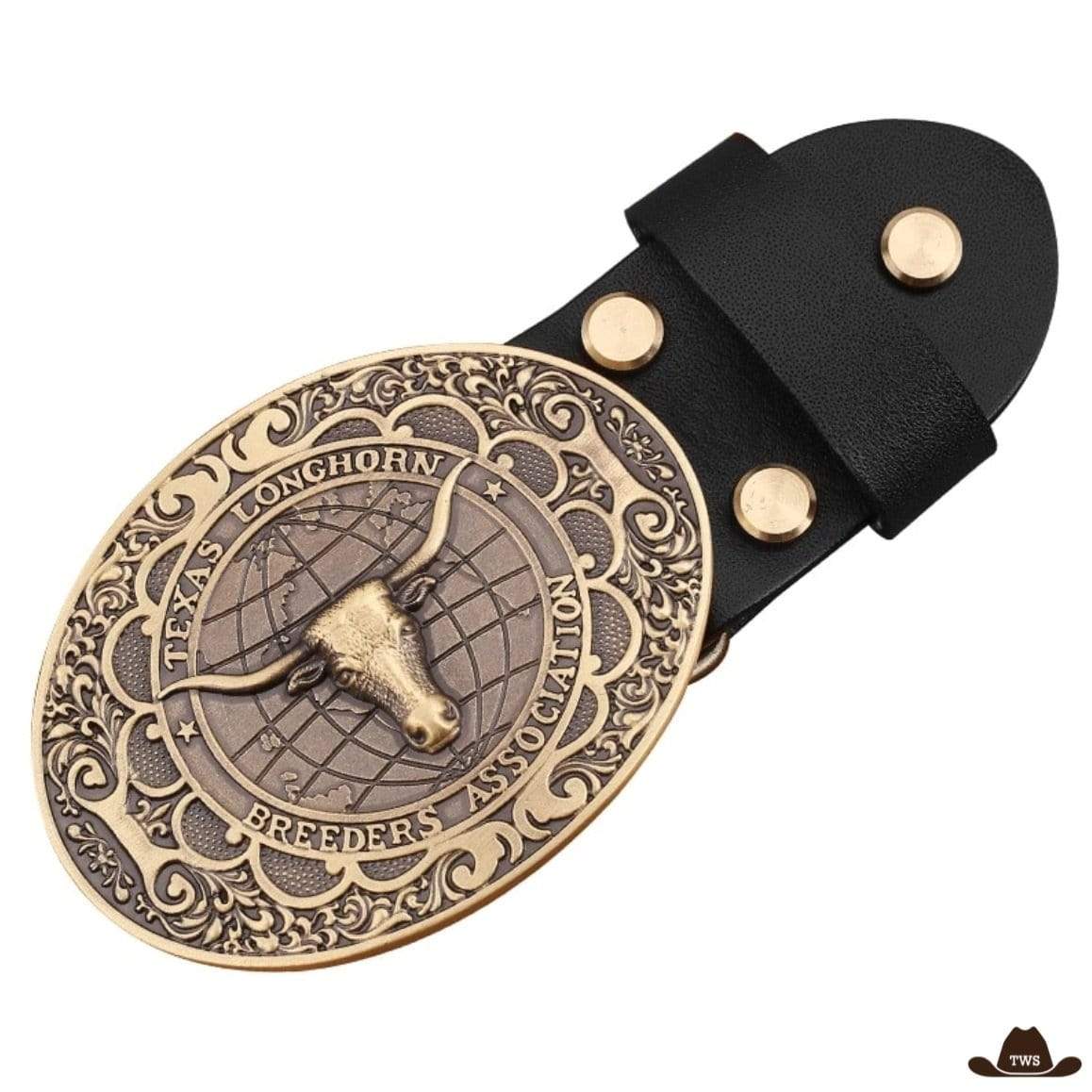 Boucle de Ceinture de Cowboy Texas