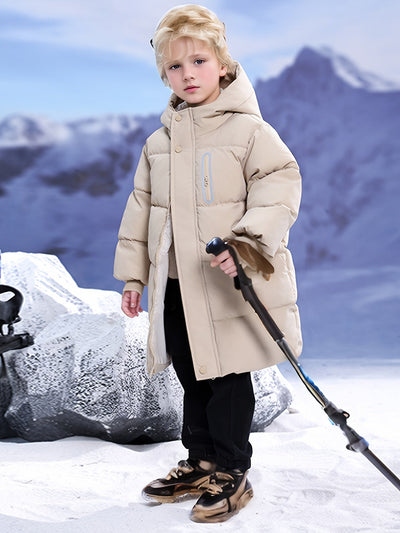 Veste à manches longues et capuche pour garçons