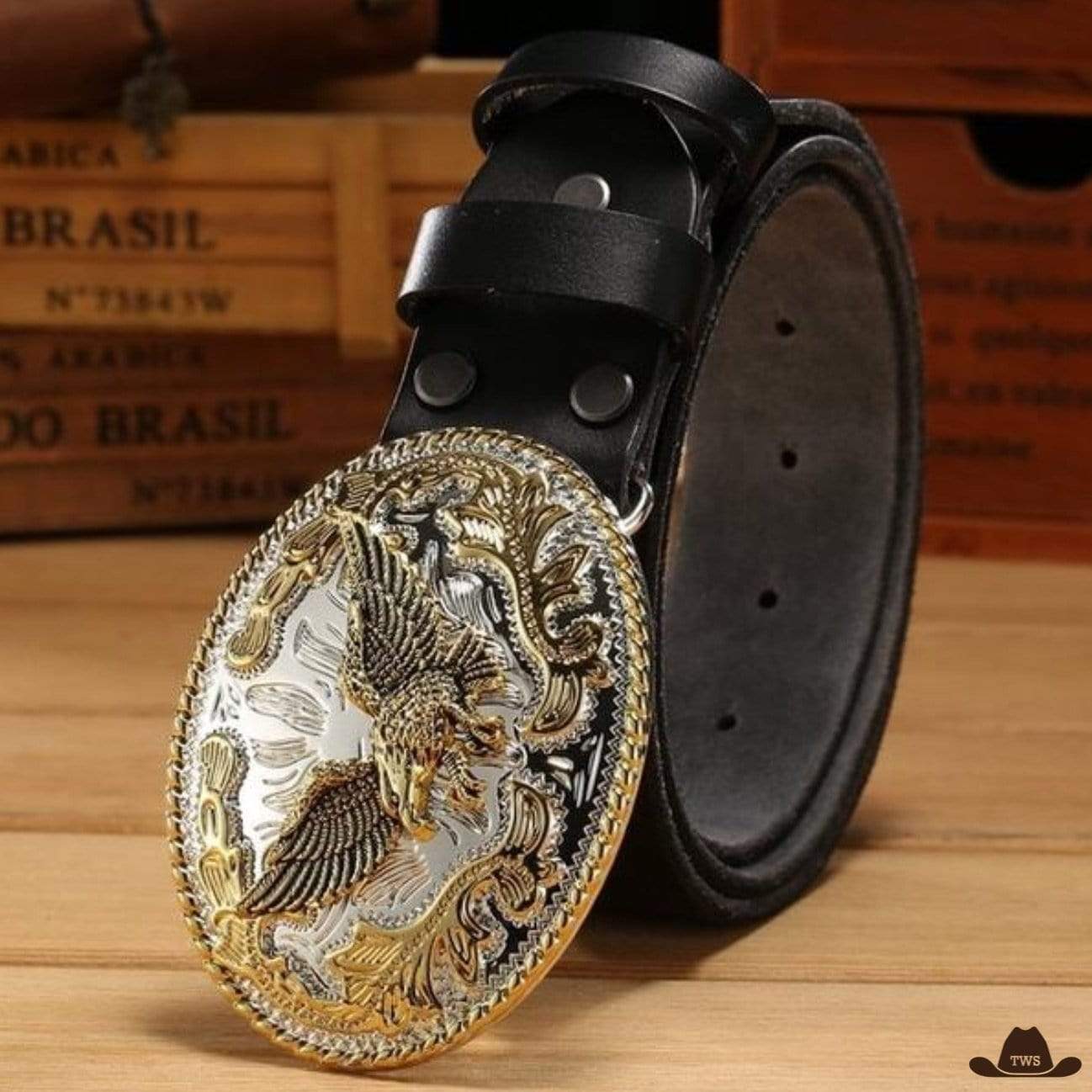 Ceinture avec Boucle Cowboy