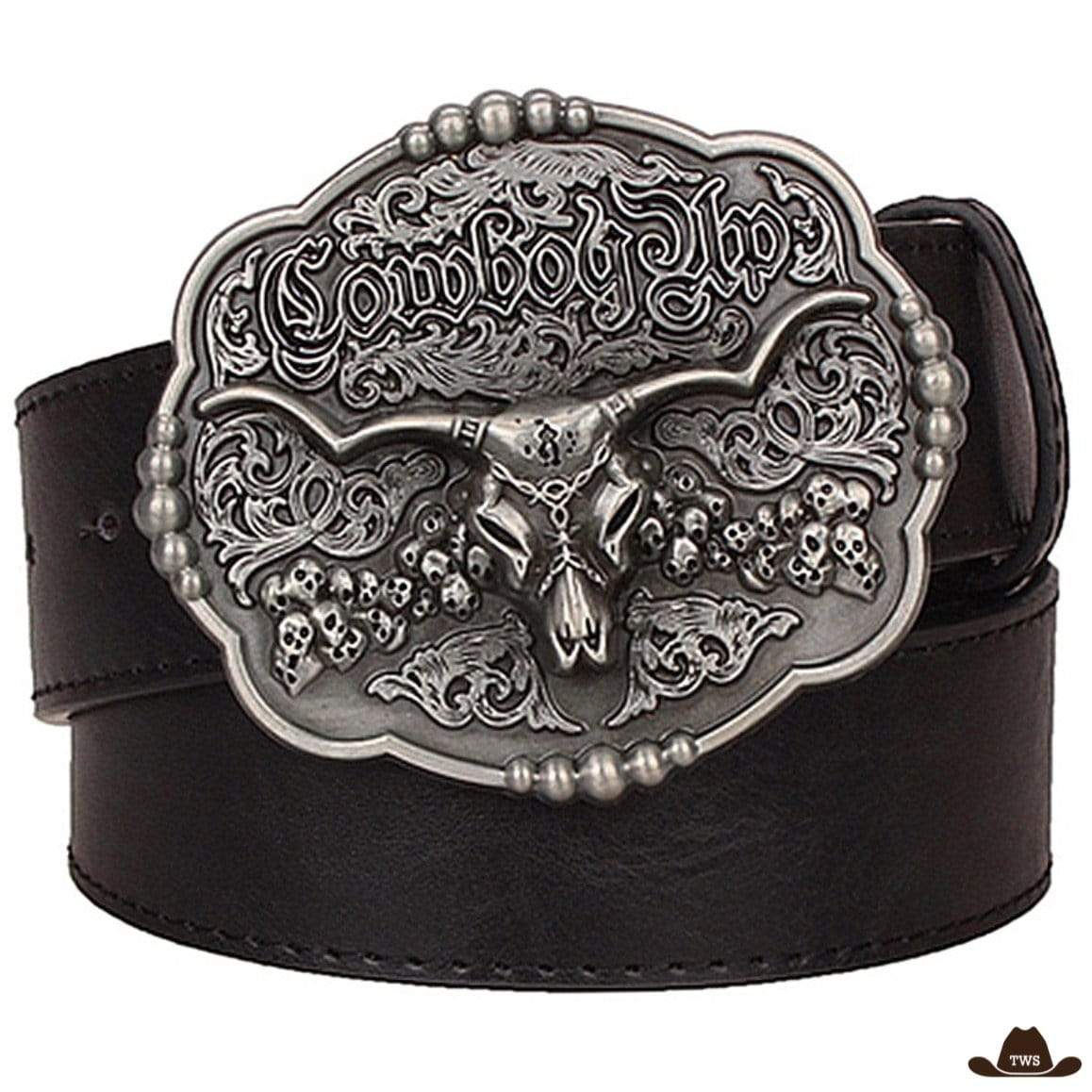 Ceinture Cowboy Crâne