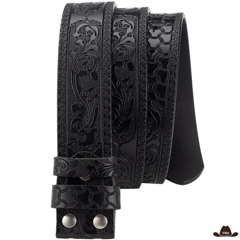 Ceinture Cuir Pour Boucle Western