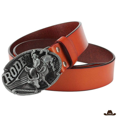 Ceinture Cuir Cowboy