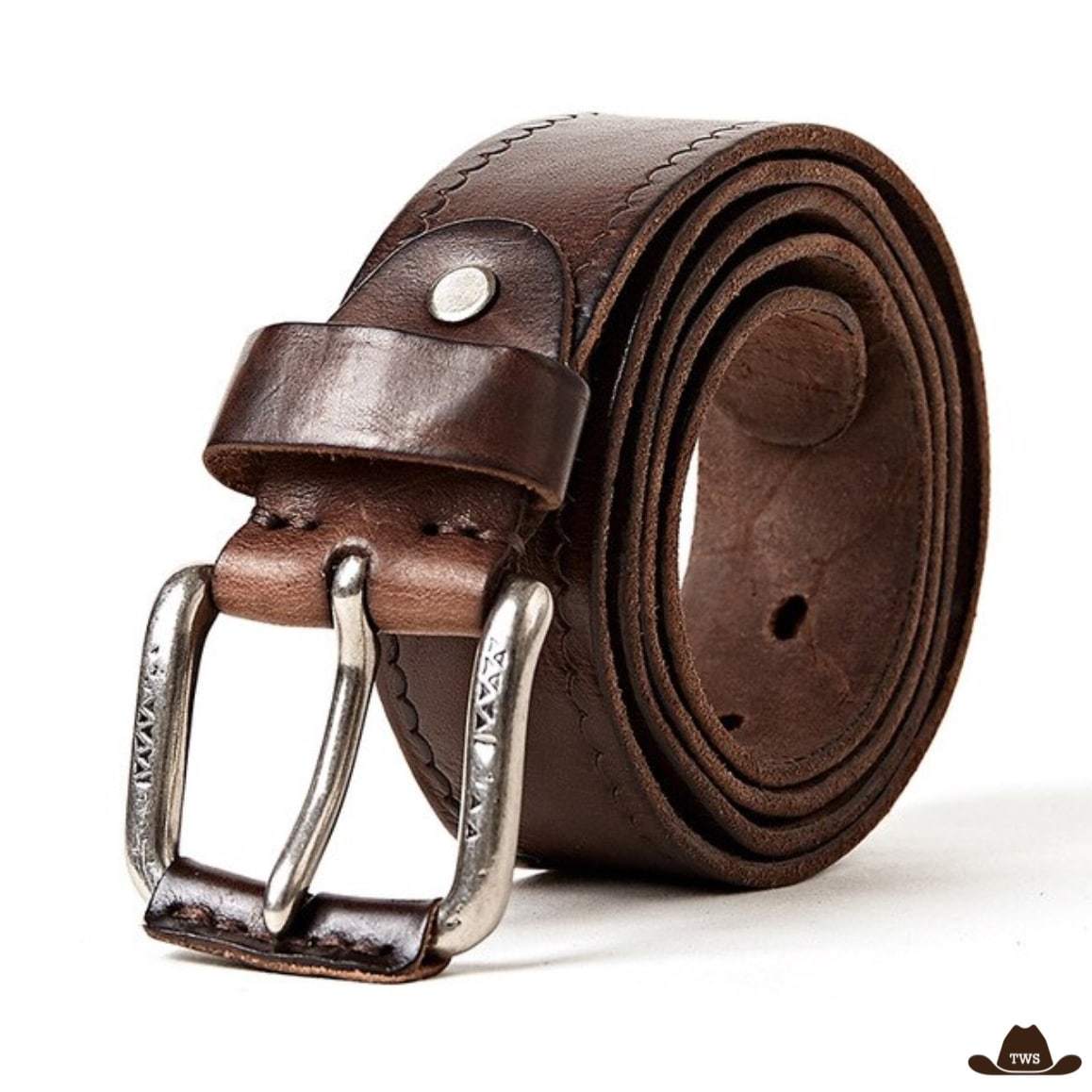 Ceinture de Cuir Western