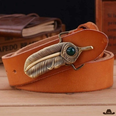 Ceinture en Cuir Western