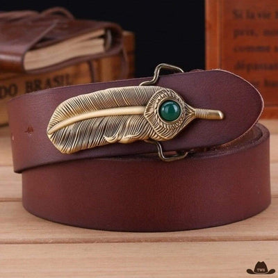 Ceinture en Cuir Western