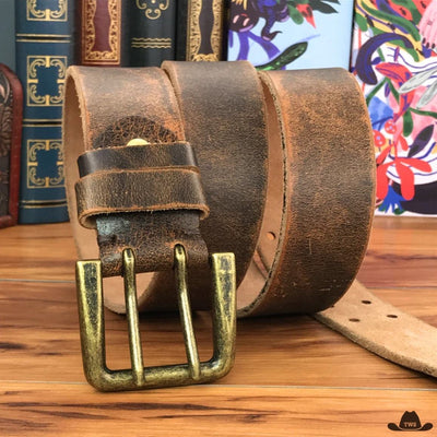 Ceinture Homme Vintage Cowboy