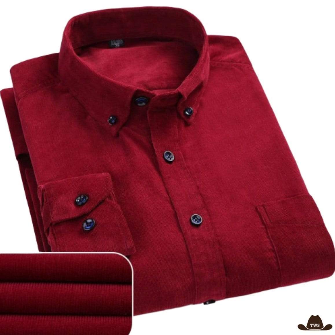 Chemise de Cowboy Rouge