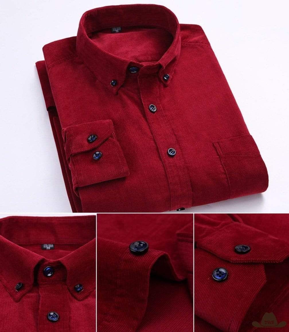 Chemise de Cowboy Rouge