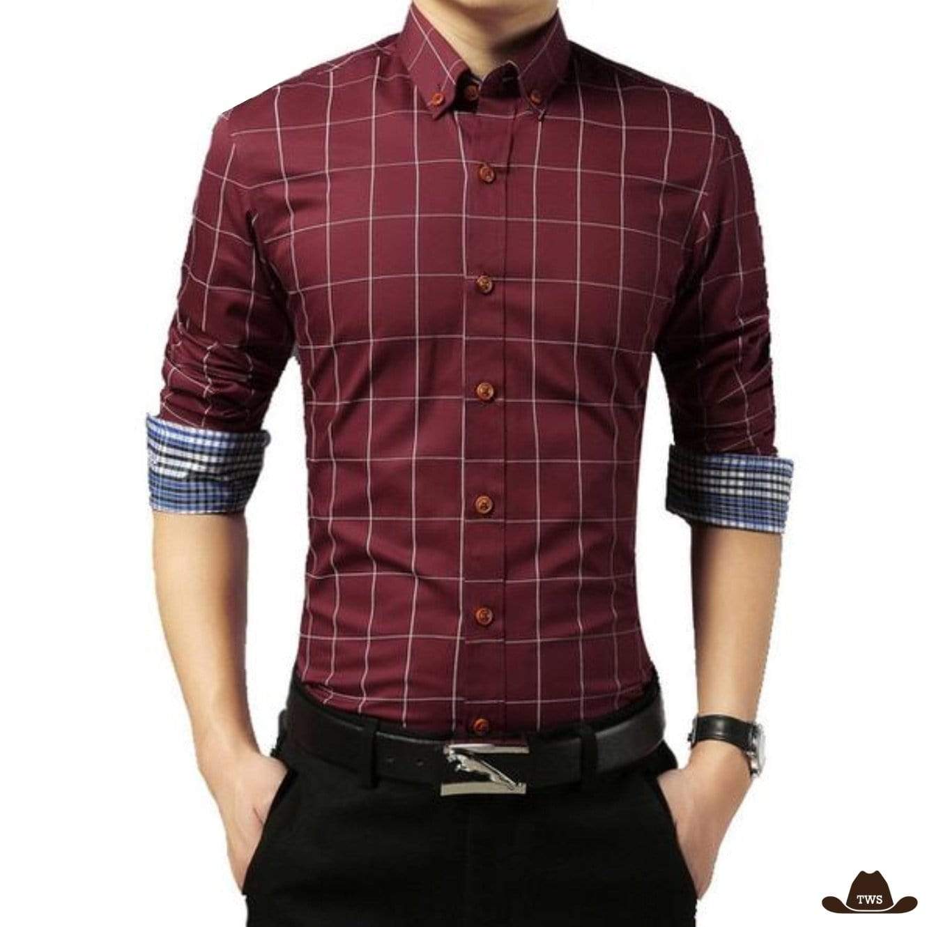 Chemise de Style Western Homme