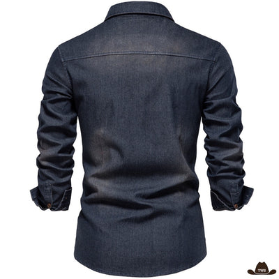 Chemise de Western Noire