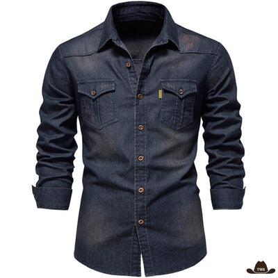 Chemise de Western Noire