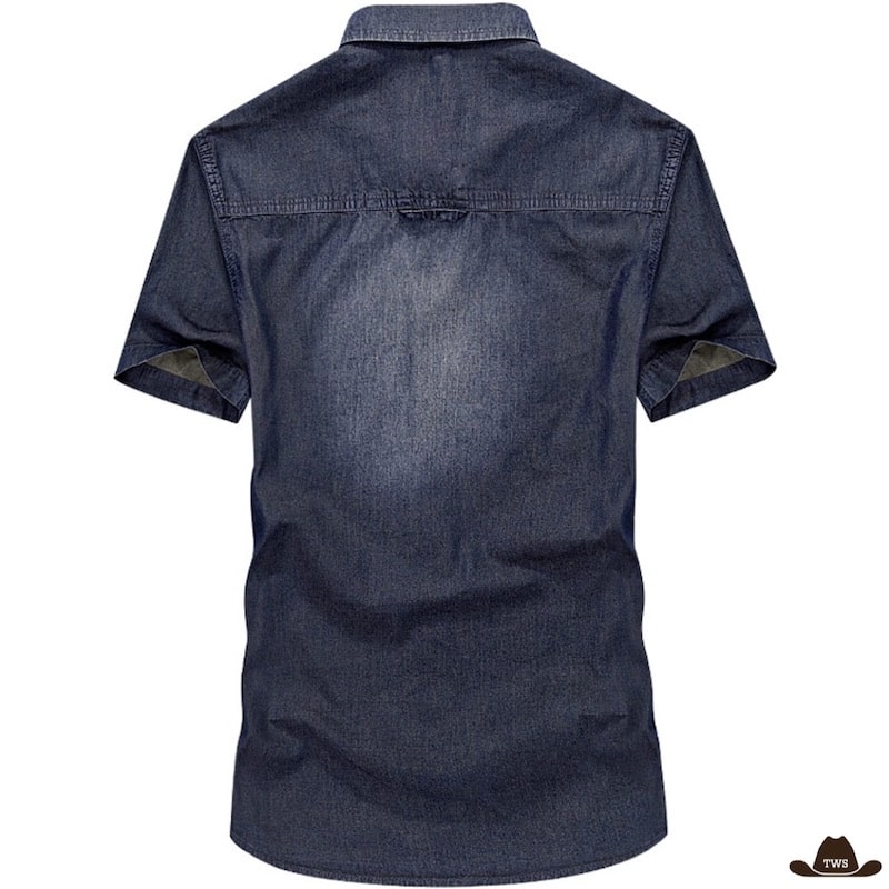 Chemise en Jean Homme Western