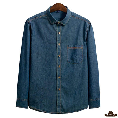 Chemise Jeans Homme Western