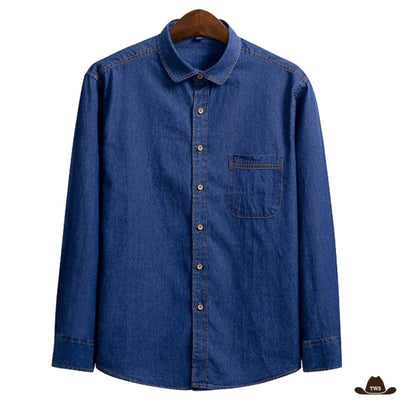 Chemise Jeans Homme Western