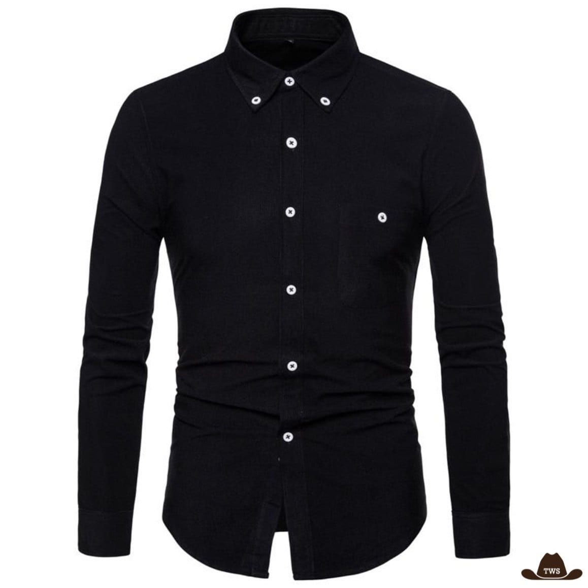 Chemise Western Velours Homme