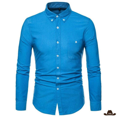 Chemise Western Velours Homme