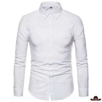 Chemise Western Velours Homme