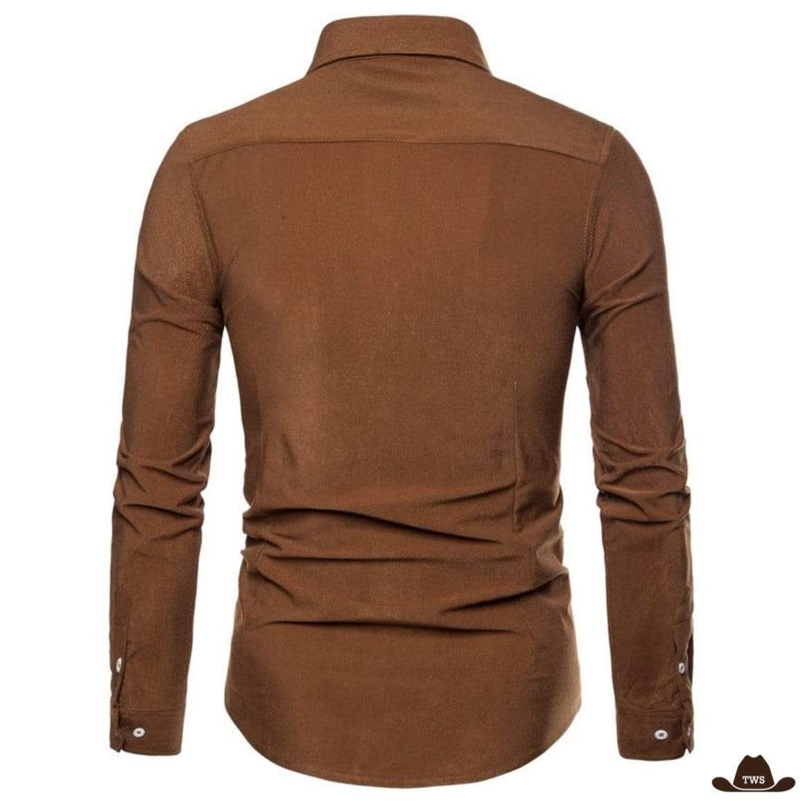 Chemise Western Velours Homme