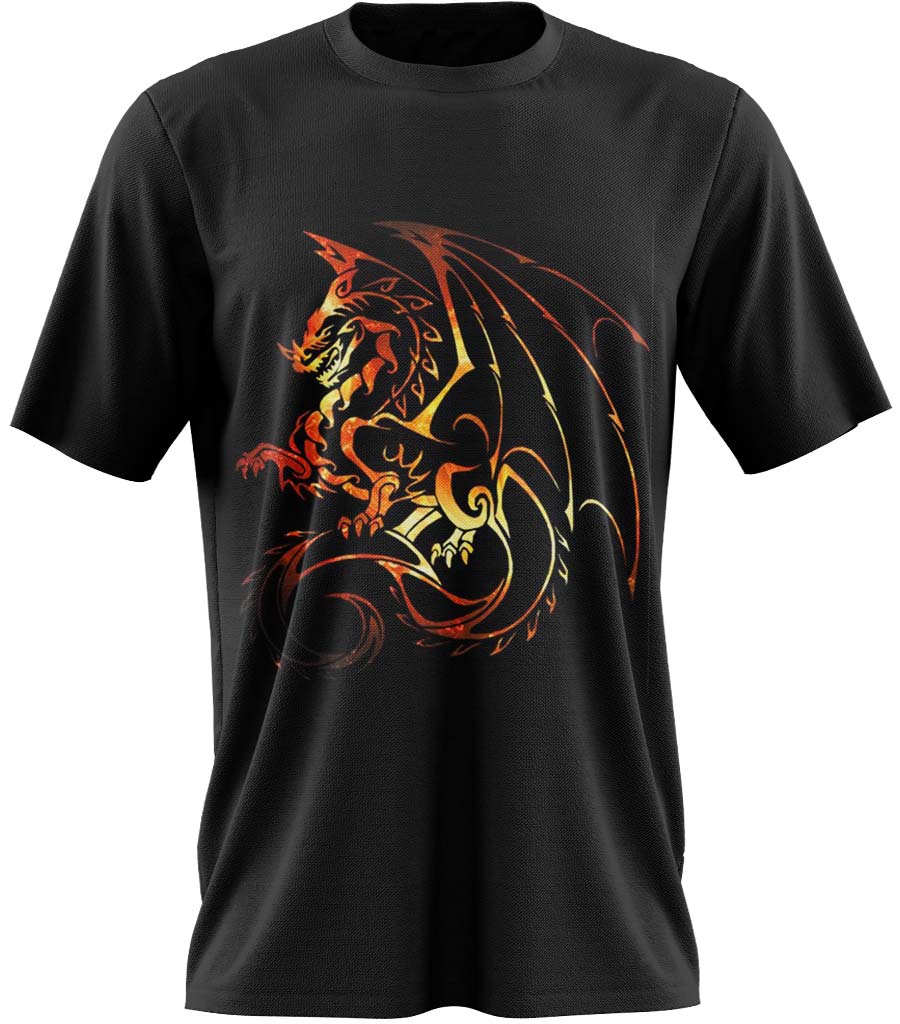 T-shirt Dragon<br> Logo