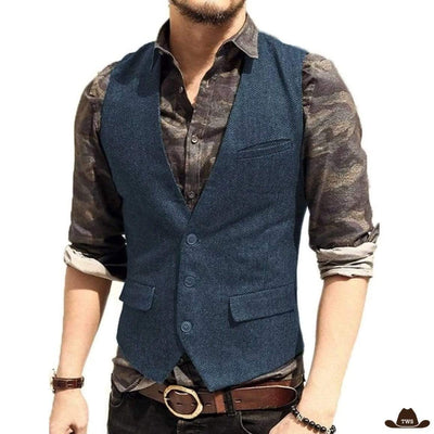 Gilet Cowboy Homme