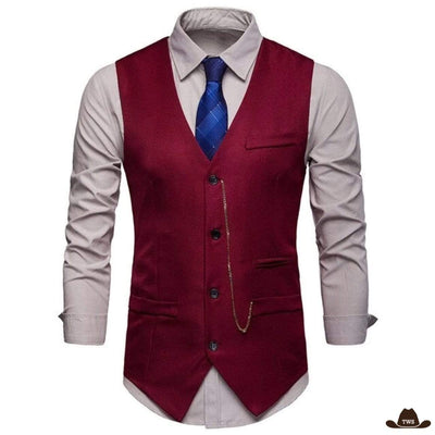 Gilet Homme Style Cowboy